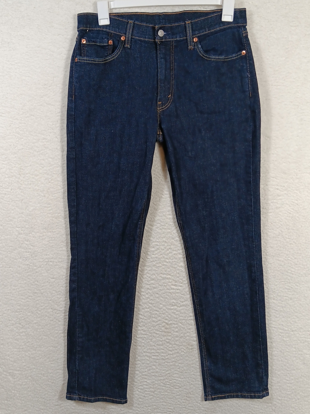 Levis 541 Jeans Mens 33x34 Indigo Athletic Taper Fit Dark Wash Stretch